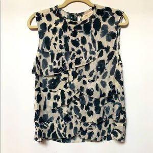Nicole Miller Sleeveless Blouse